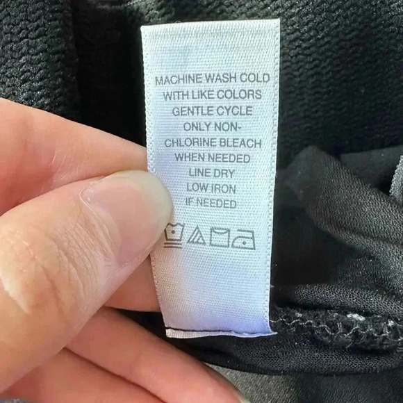 Counterparts Dress Pants with Stretch Waistband, Black, Size 12 - Picture 16 of 16